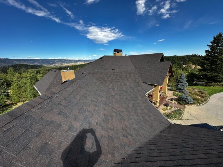 Roof install completed by roofing company in denver, larkspur