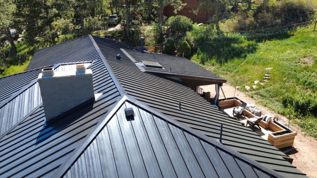 metal roof install in morrison colorado