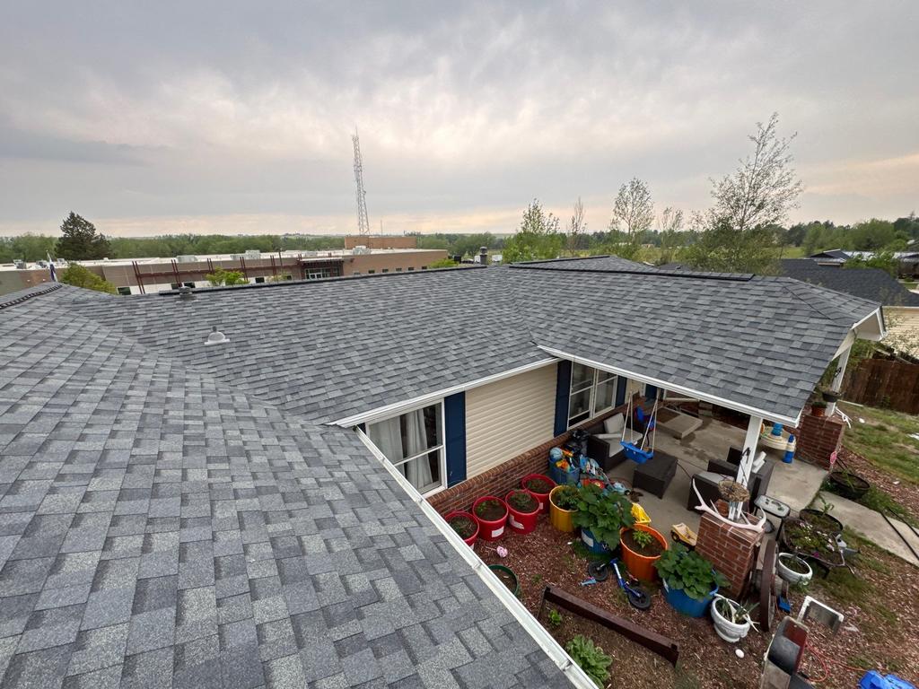 roof replacement exterior project in johnstown colorado