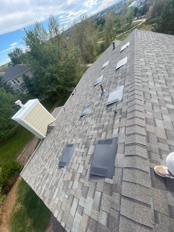 Exterior repairs due to hail storm in evans colorado
