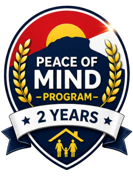 Peace of Mind Program 2 Years ribbon