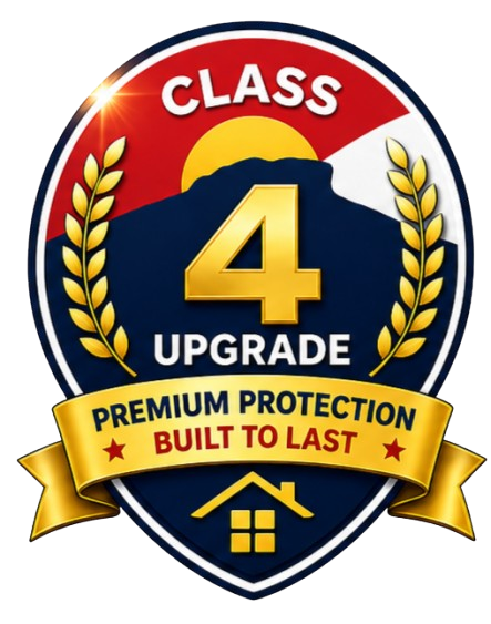 Complimentary Class 4 Upgrade ribbon